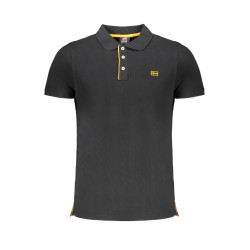 NORWAY 1963 POLO MANICHE CORTE UOMO NERO