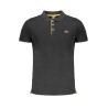 NORWAY 1963 POLO MANICHE CORTE UOMO NERO