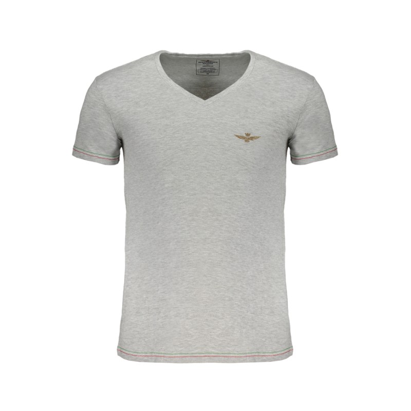 AERONAUTICA MILITARE T-SHIRT MANICHE CORTE UOMO GRIGIO