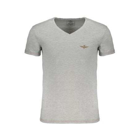 AERONAUTICA MILITARE T-SHIRT MANICHE CORTE UOMO GRIGIO