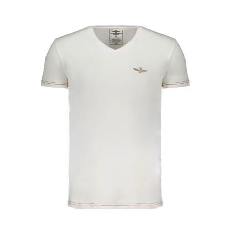 AERONAUTICA MILITARE T-SHIRT MANICHE CORTE UOMO BIANCO