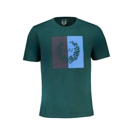 GIAN MARCO VENTURI T-SHIRT MANICHE CORTE UOMO VERDE