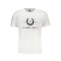 GIAN MARCO VENTURI T-SHIRT MANICHE CORTE UOMO BIANCO