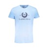 GIAN MARCO VENTURI T-SHIRT MANICHE CORTE UOMO AZZURRO