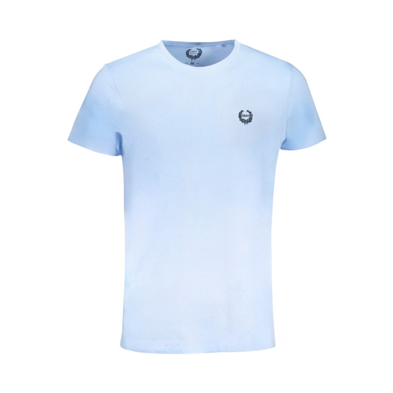 GIAN MARCO VENTURI T-SHIRT MANICHE CORTE UOMO AZZURRO