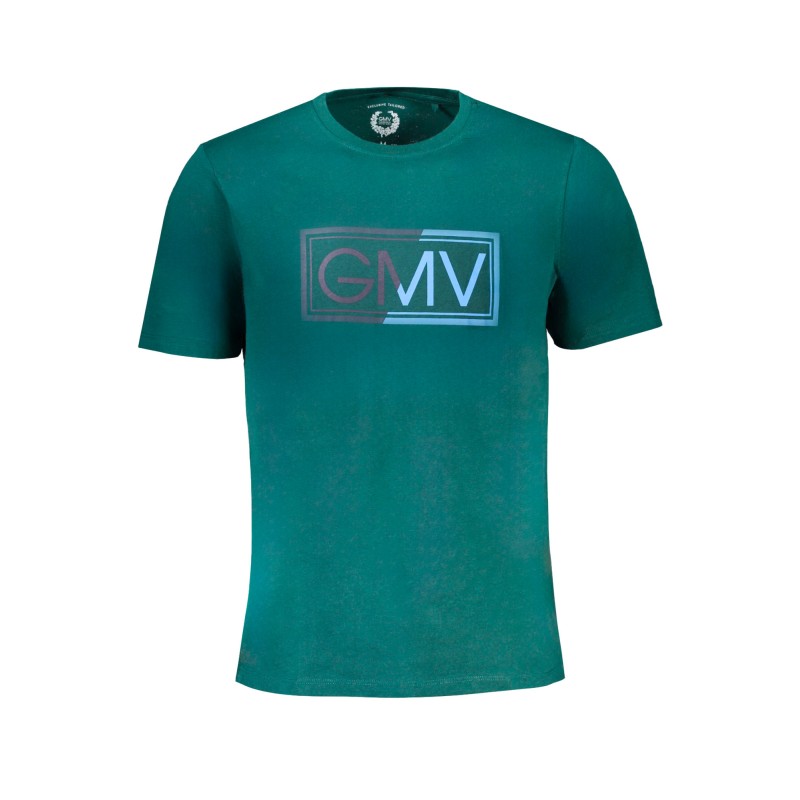 GIAN MARCO VENTURI T-SHIRT MANICHE CORTE UOMO VERDE