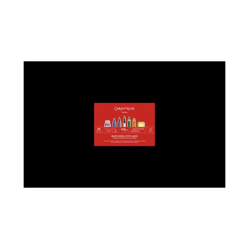 Cartes postales multi techniques A6