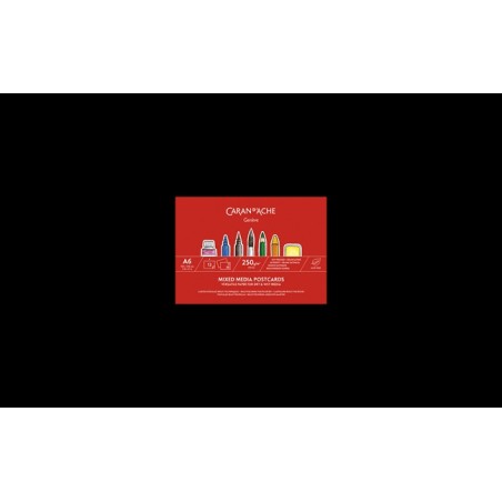 Cartes postales multi techniques A6