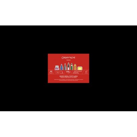 Cartes postales multi techniques A6