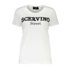 SCERVINO STREET T-SHIRT MANICHE CORTE DONNA BIANCO