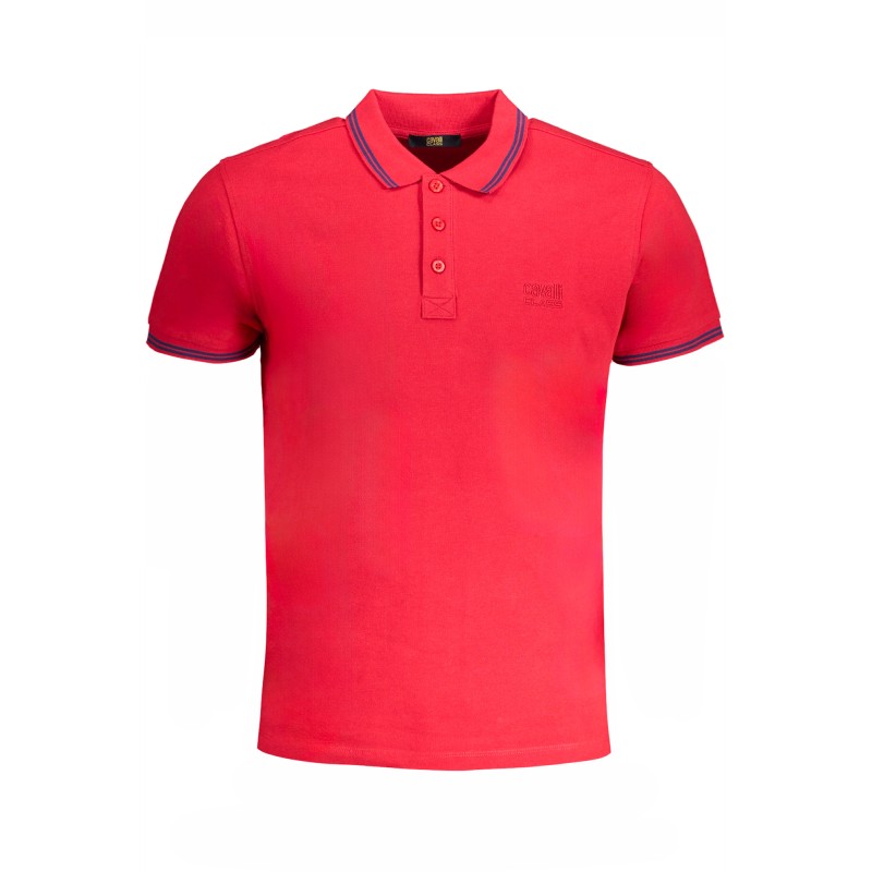 CAVALLI CLASS POLO MANICHE CORTE UOMO ROSSO