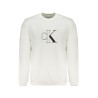 CALVIN KLEIN FELPA SENZA ZIP UOMO BIANCO