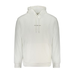 CALVIN KLEIN FELPA SENZA ZIP UOMO BIANCO