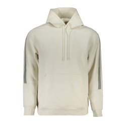 CALVIN KLEIN FELPA SENZA ZIP UOMO BIANCO