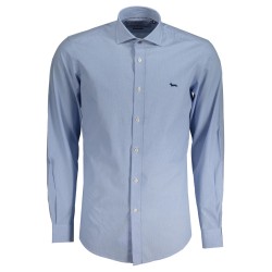 HARMONT & BLAINE CAMICIA MANICHE LUNGHE UOMO AZZURRO