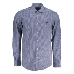 HARMONT & BLAINE CAMICIA MANICHE LUNGHE UOMO BLU