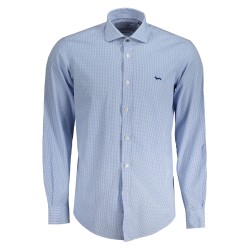 HARMONT & BLAINE CAMICIA MANICHE LUNGHE UOMO AZZURRO