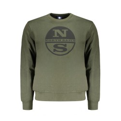 NORTH SAILS FELPA SENZA ZIP UOMO VERDE