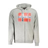 NORWAY 1963 FELPA CON ZIP UOMO GRIGIO