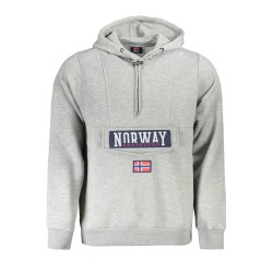 NORWAY 1963 FELPA SENZA ZIP UOMO GRIGIO