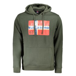 NORWAY 1963 FELPA SENZA ZIP UOMO VERDE