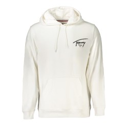 TOMMY HILFIGER FELPA SENZA ZIP UOMO BIANCO