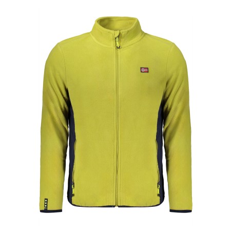 NORWAY 1963 FELPA CON ZIP UOMO GIALLO