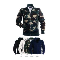 Felpa CLASS full zip misto cotone