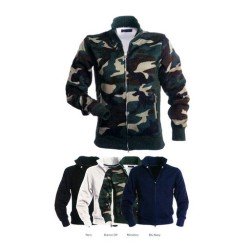 Felpa CLASS full zip misto cotone