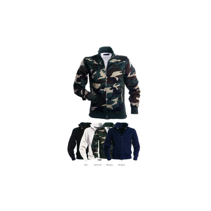 Felpa CLASS full zip misto cotone