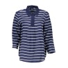 GANT POLO MANICHE 3/4 DONNA BLU