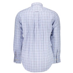 GANT CAMICIA MANICHE LUNGHE UOMO AZZURRO