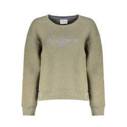 PEPE JEANS FELPA SENZA ZIP DONNA VERDE