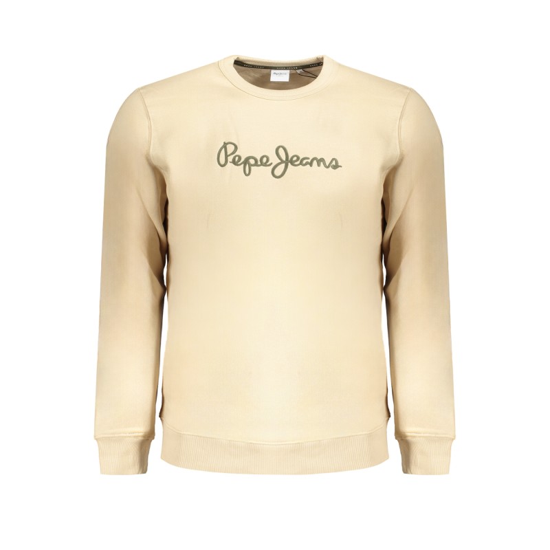 PEPE JEANS FELPA SENZA ZIP UOMO BEIGE