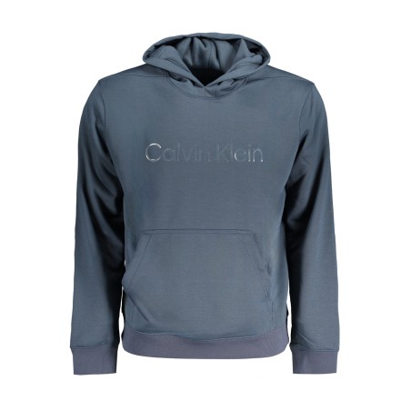 CALVIN KLEIN FELPA SENZA ZIP UOMO BLU