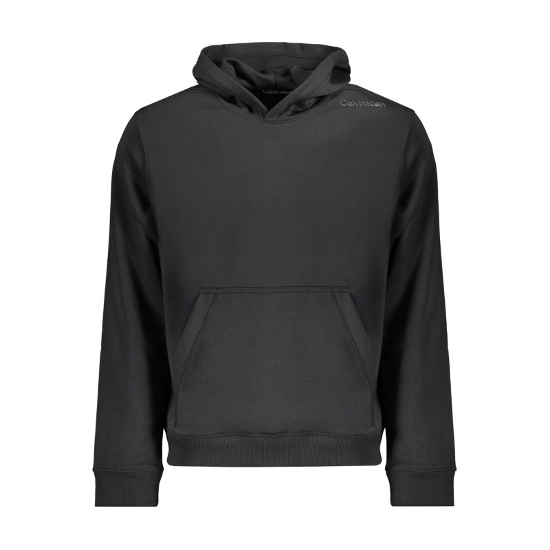 CALVIN KLEIN FELPA SENZA ZIP UOMO NERO