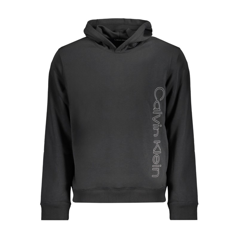 CALVIN KLEIN FELPA SENZA ZIP UOMO NERO