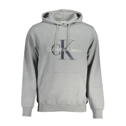 CALVIN KLEIN FELPA SENZA ZIP UOMO GRIGIO