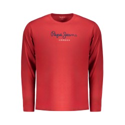 PEPE JEANS T-SHIRT MANICHE LUNGHE UOMO ROSSO