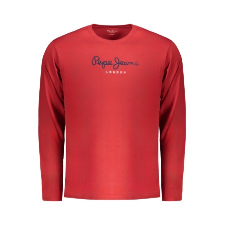 PEPE JEANS T-SHIRT MANICHE LUNGHE UOMO ROSSO