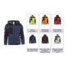 Giacca TRIP SoftShell ergonomica uomo con zip lunga SBS