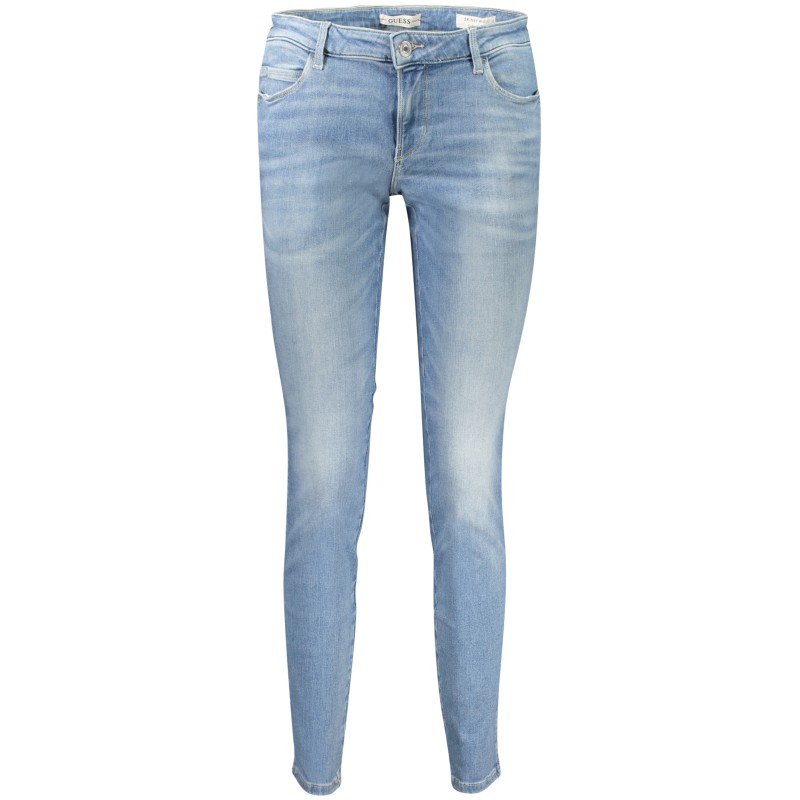 GUESS JEANS JEANS DENIM DONNA AZZURRO