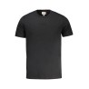 GUESS JEANS T-SHIRT MANICHE CORTE UOMO NERO