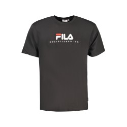 FILA T-SHIRT MANICHE CORTE UOMO NERO