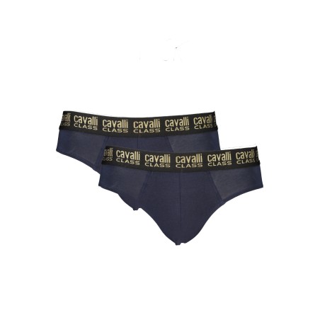 CAVALLI CLASS SLIP UOMO BLU