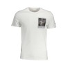 GUESS JEANS T-SHIRT MANICHE CORTE UOMO BIANCO