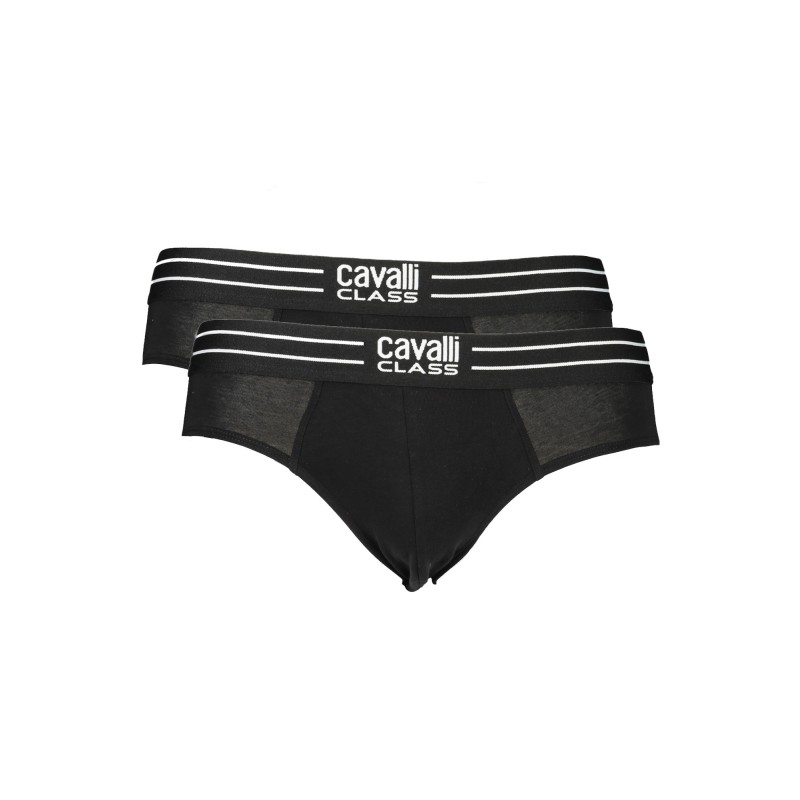 CAVALLI CLASS SLIP UOMO NERO