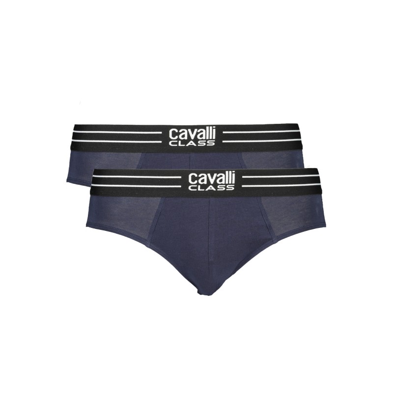 CAVALLI CLASS SLIP UOMO BLU