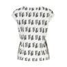 EMPORIO ARMANI T-SHIRT SENZA MANICHE DONNA BIANCO