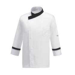 Giacca unisex Diagonal - 65% Polyester - 35% Cotton - White